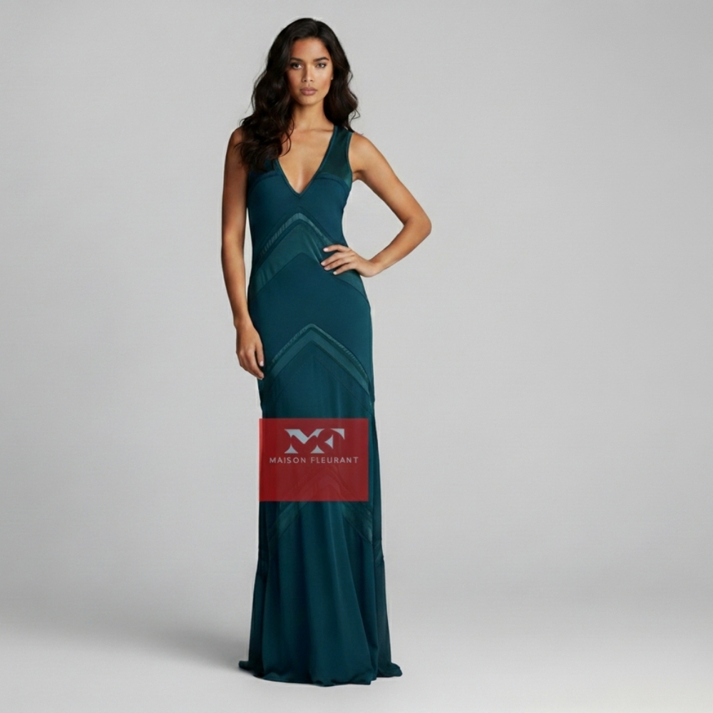 ROBERTO CAVALLI WOMEN'S KNITTED SLEEVELESS GOWN